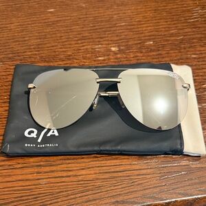 Quay Australia The Playa Silver Sunglasses